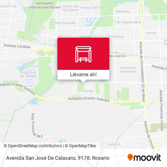 Mapa de Avenida San José De Calasanz, 9178