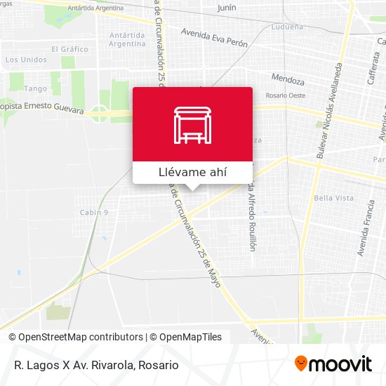 Mapa de R. Lagos X Av. Rivarola