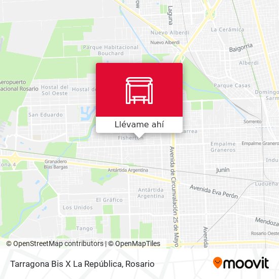 Mapa de Tarragona Bis X La República