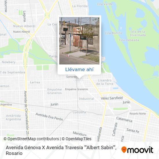 Mapa de Avenida Génova X Avenida Travesía ""Albert Sabin""