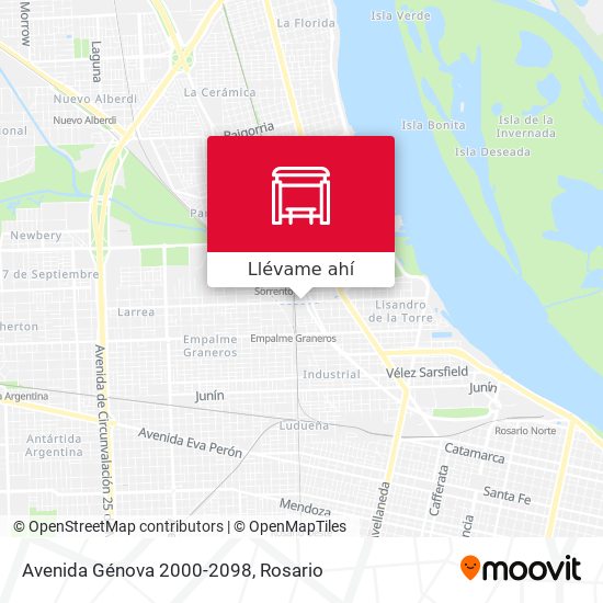 Mapa de Avenida Génova 2000-2098