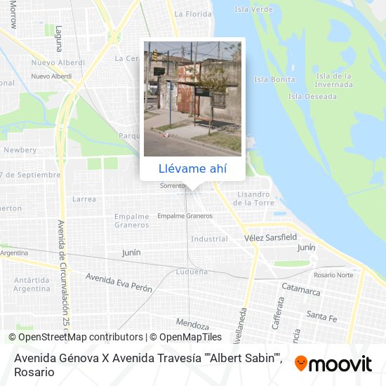 Mapa de Avenida Génova X Avenida Travesía ""Albert Sabin""
