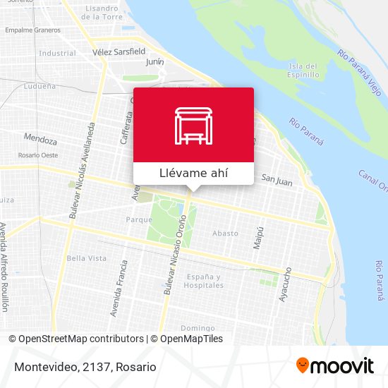Mapa de Montevideo, 2137