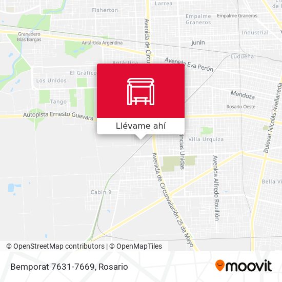 Mapa de Bemporat 7631-7669