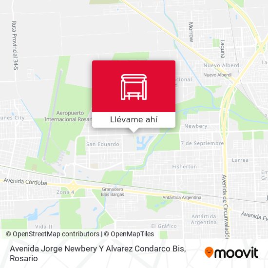 Mapa de Avenida Jorge Newbery Y Alvarez Condarco Bis