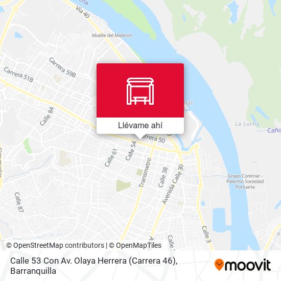 Mapa de Calle 53 Con Av. Olaya Herrera (Carrera 46)