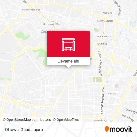 Mapa de Ottawa