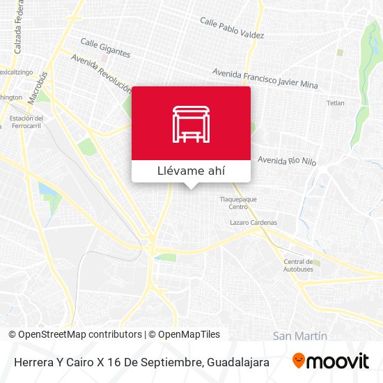 Mapa de Herrera Y Cairo X 16 De Septiembre