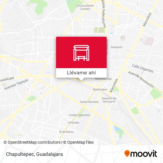 Mapa de Chapultepec