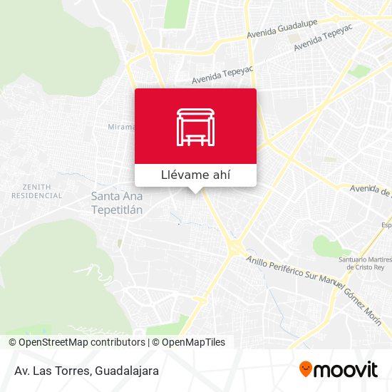 Mapa de Av. Las Torres