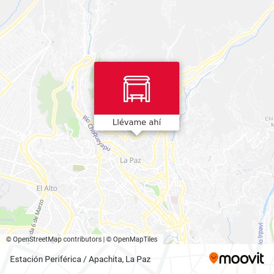 Mapa de Estación Periférica / Apachita