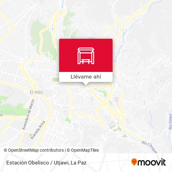 Mapa de Estación Obelisco / Utjawi