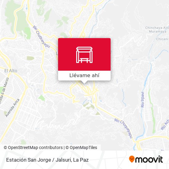 Mapa de Estación San Jorge / Jalsuri