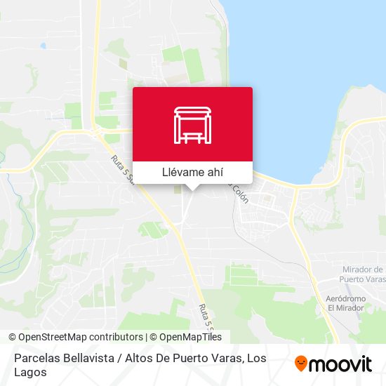 Mapa de Parcelas Bellavista / Altos De Puerto Varas