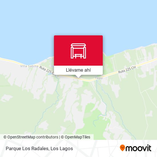 Mapa de Parque Los Radales