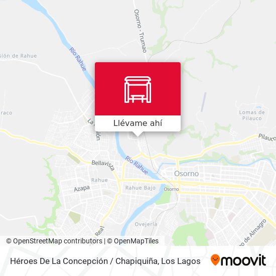 Mapa de Héroes De La Concepción / Chapiquiña