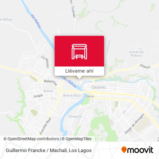 Mapa de Guillermo Francke / Machalí
