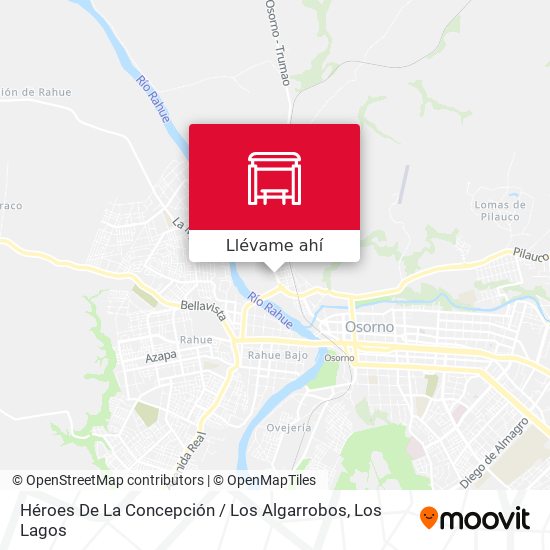 Mapa de Héroes De La Concepción / Los Algarrobos
