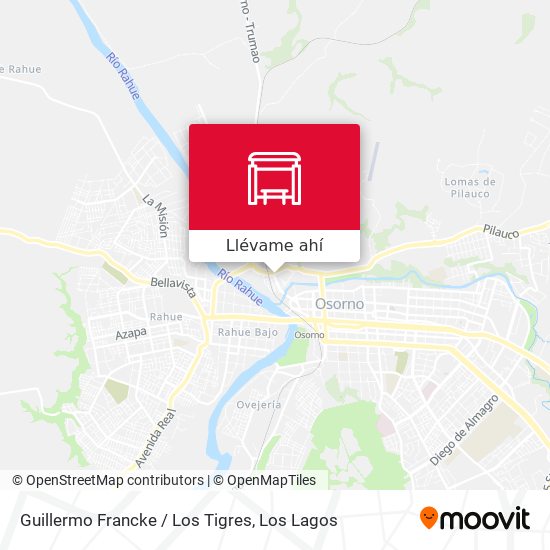 Mapa de Guillermo Francke / Los Tigres