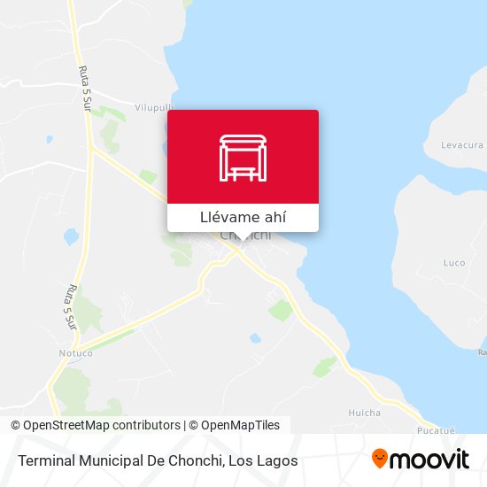 Mapa de Terminal Municipal De Chonchi