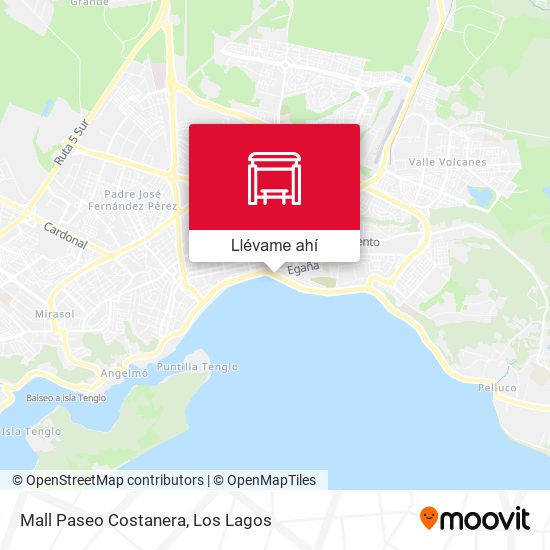 Mapa de Mall Paseo Costanera