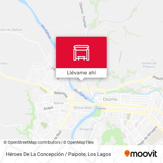 Mapa de Héroes De La Concepción / Paipote