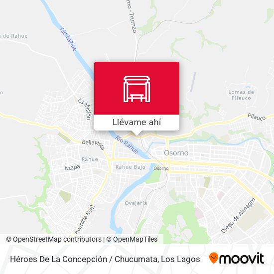 Mapa de Héroes De La Concepción / Chucumata