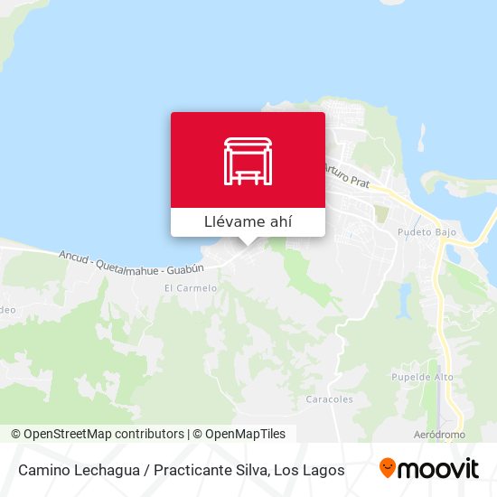 Mapa de Camino Lechagua / Practicante Silva
