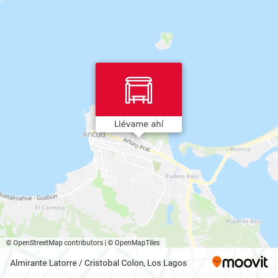 Mapa de Almirante Latorre / Cristobal Colon