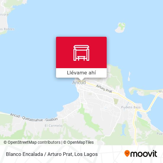 Mapa de Blanco Encalada / Arturo Prat