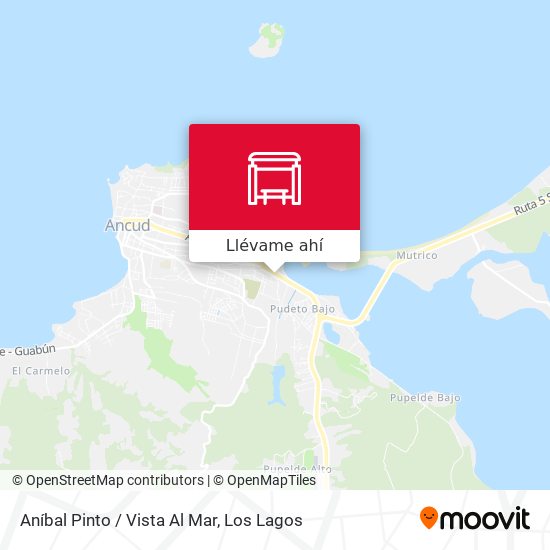 Mapa de Aníbal Pinto / Vista Al Mar