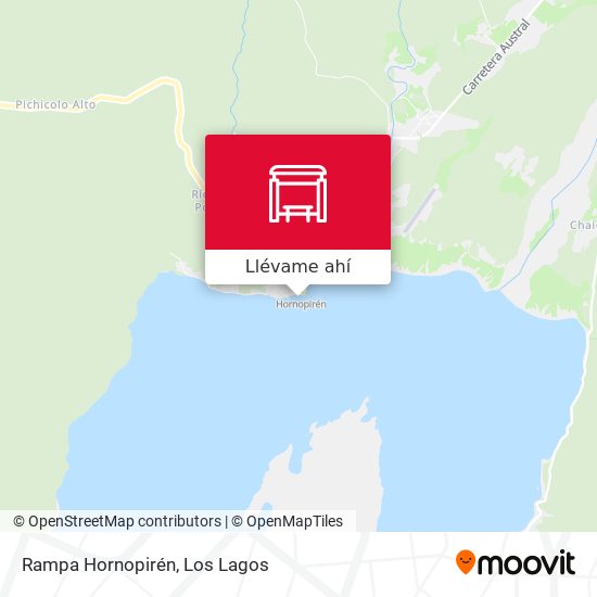 Mapa de Rampa Hornopirén