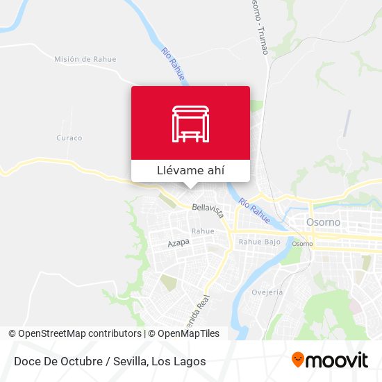 Mapa de Doce De Octubre / Sevilla