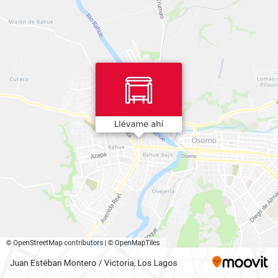 Mapa de Juan Estéban Montero / Victoria