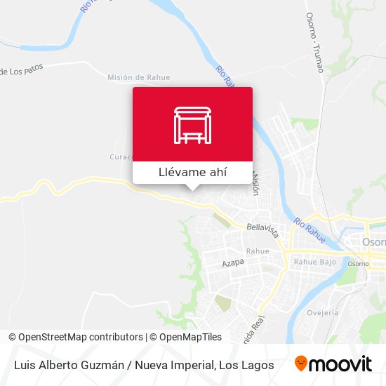 Mapa de Luis Alberto Guzmán / Nueva Imperial