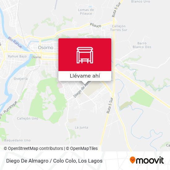 Mapa de Diego De Almagro / Colo Colo