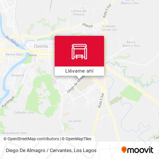 Mapa de Diego De Almagro / Cervantes
