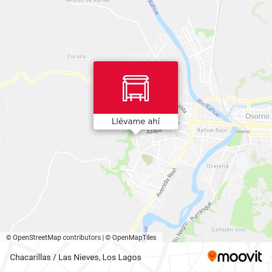 Mapa de Chacarillas / Las Nieves