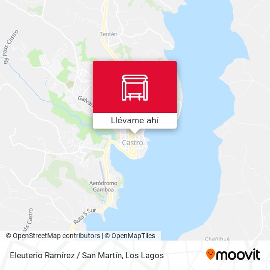 Mapa de Eleuterio Ramírez / San Martín