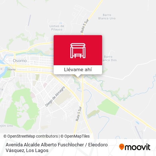 Mapa de Avenida Alcalde Alberto Fuschlocher / Eleodoro Vásquez