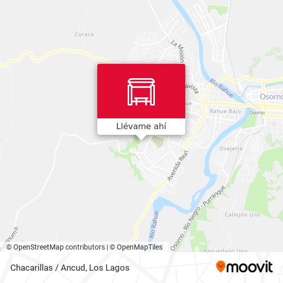 Mapa de Chacarillas / Ancud