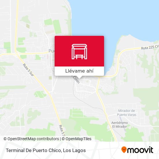 Mapa de Terminal De Puerto Chico