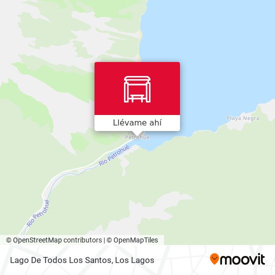 Mapa de Lago De Todos Los Santos