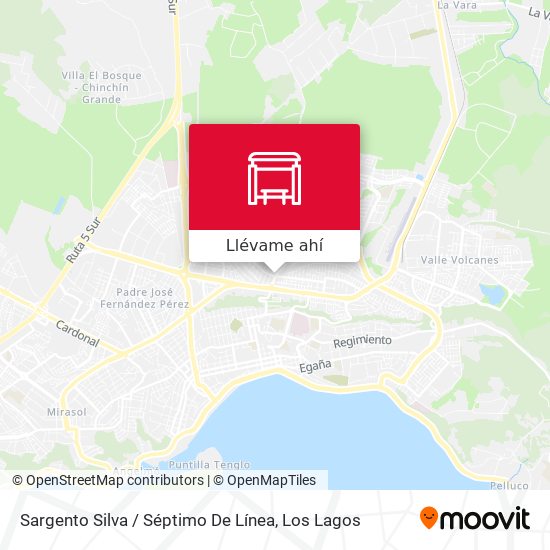 Mapa de Sargento Silva / Séptimo De Línea