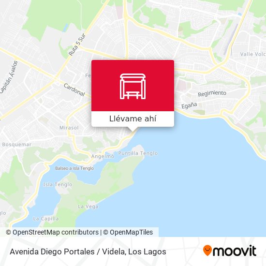 Mapa de Avenida Diego Portales / Videla