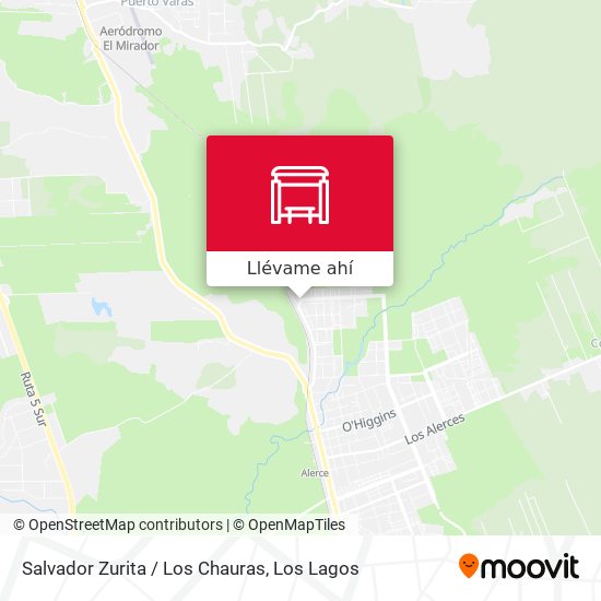 Mapa de Salvador Zurita / Los Chauras