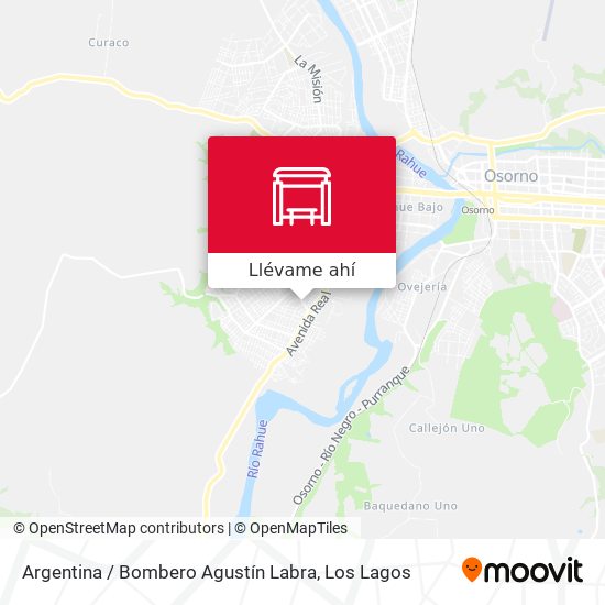 Mapa de Argentina / Bombero Agustín Labra