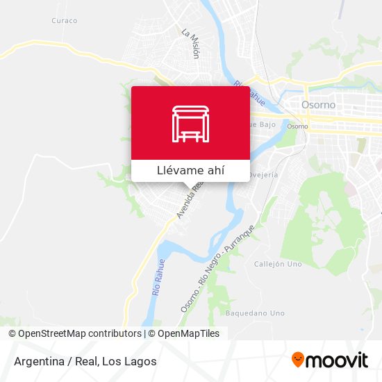 Mapa de Argentina / Real