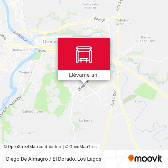 Mapa de Diego De Almagro / El Dorado