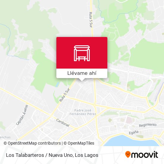 Mapa de Los Talabarteros / Nueva Uno